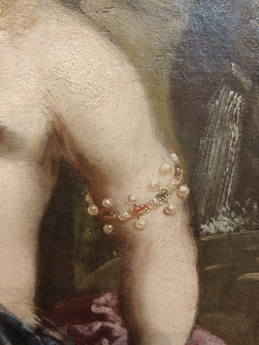 Betsabea al bagno, ambito Pietro Liberi-photo-2