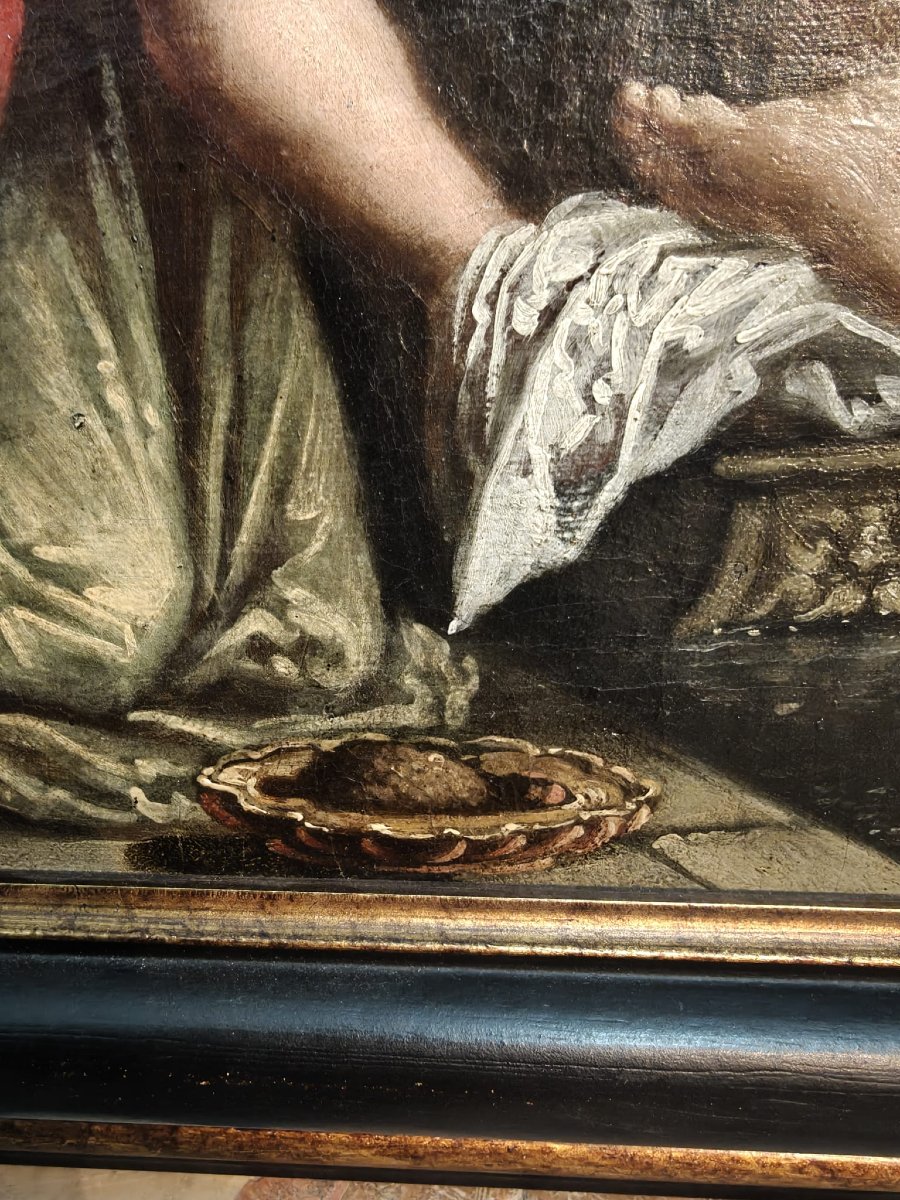 Betsabea al bagno, ambito Pietro Liberi-photo-5