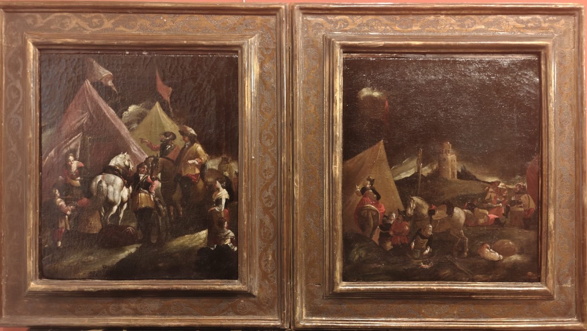 Riposo dopo la battaglia, ambito August Querfurt