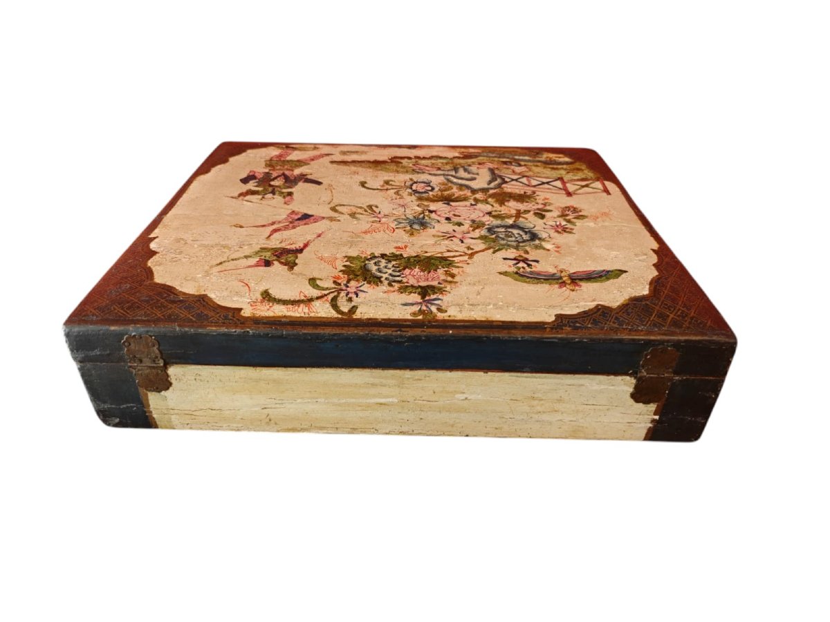 Cofanetto laccato del '700-photo-2