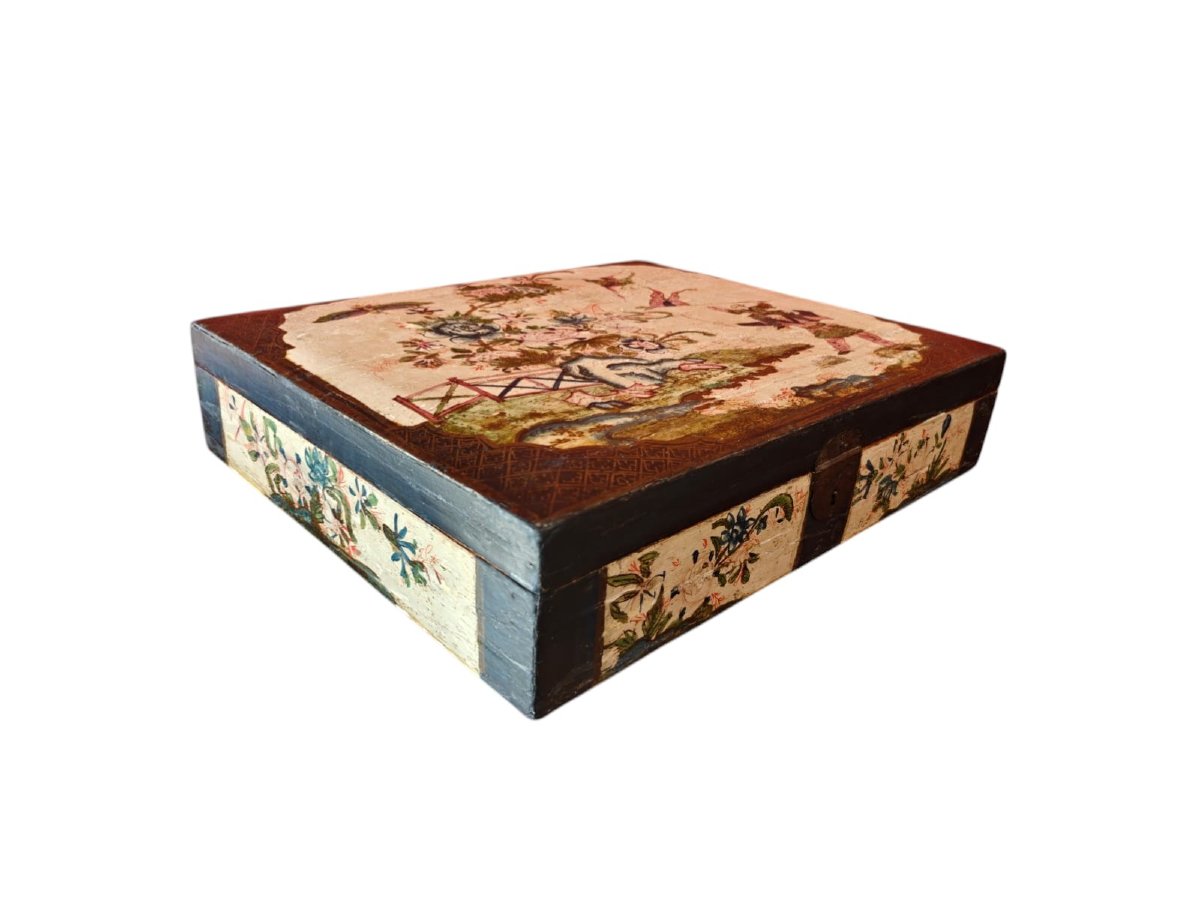 Cofanetto laccato del '700-photo-4