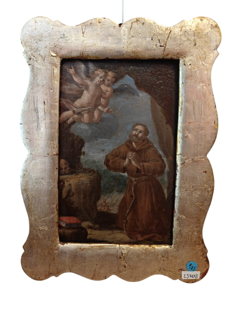 Ramino raffigurante San Francesco