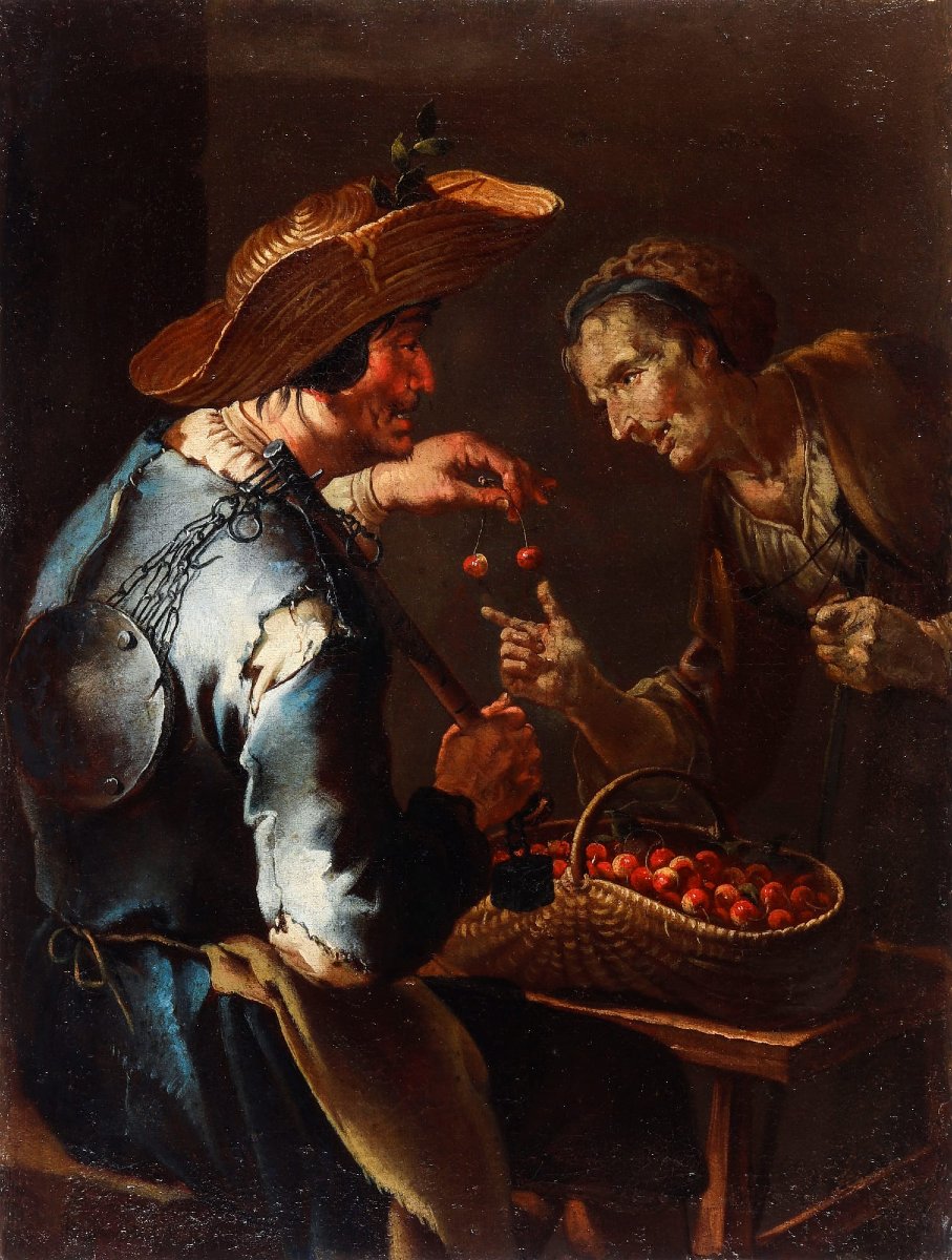 Il venditore di ciliegie  G.F. Cipper - il Todeschini