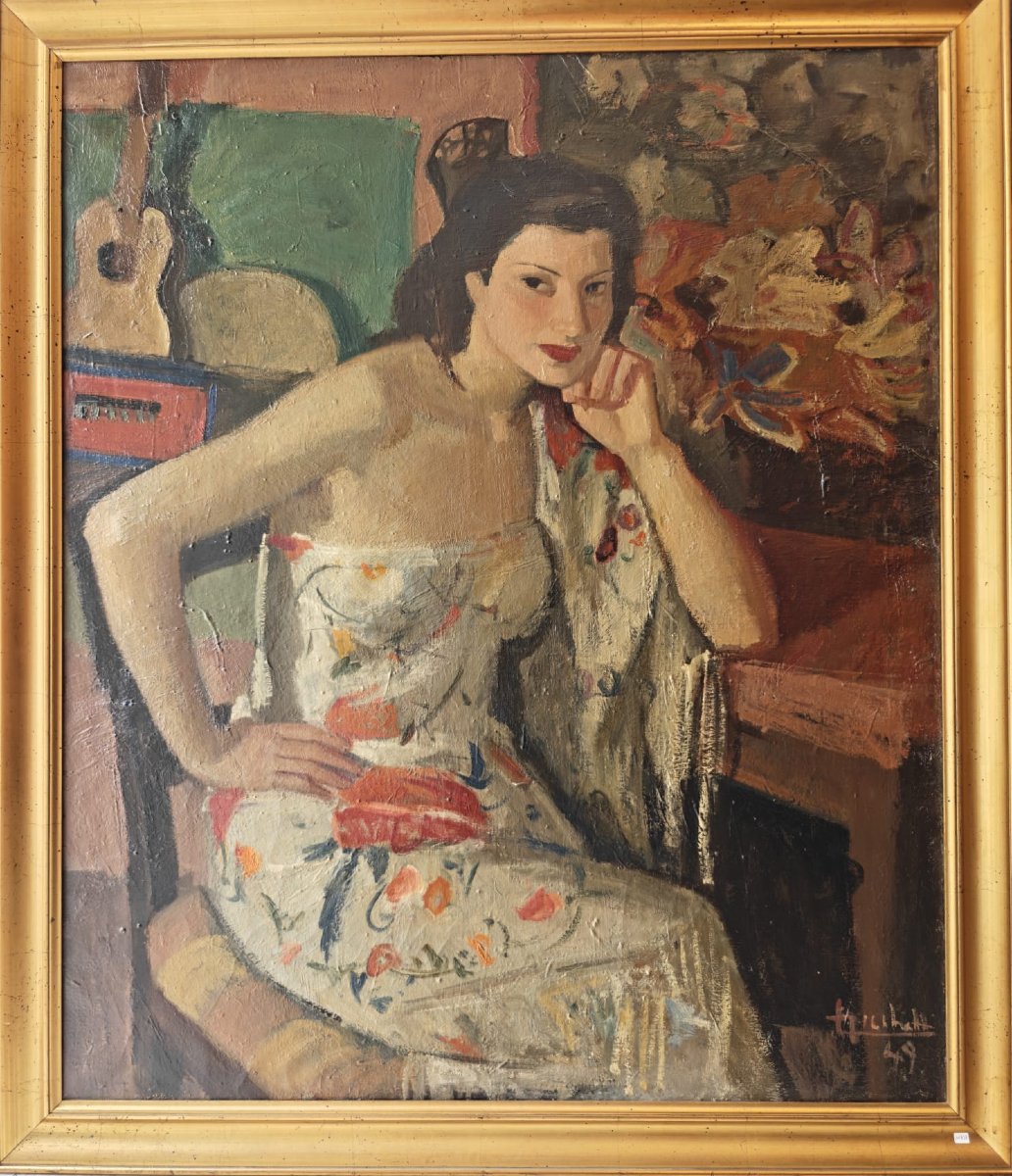 figura di donna - Luciano Ricchetti 1949-photo-2