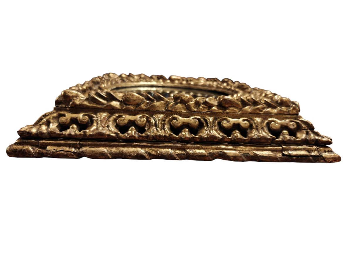 Cornice con specchio protobarocco-photo-4