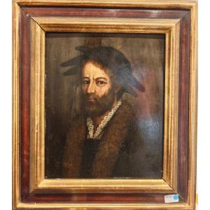 Figura di nobiluomo con cappello