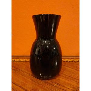 Vaso nero Carlo Scarpa per Venini