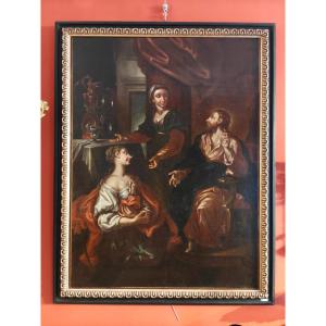 Gesù in casa di Marta e Maria