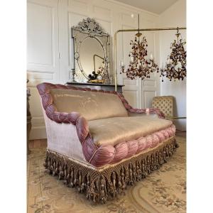 Sofa From The Napoleon III Period - 19th Century 