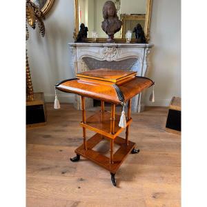 Work Table In The Style Of Alphonse Giroux - Early 20th Century 