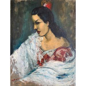 The Spanish By José Palmeiro Paris School Art Deco Period 