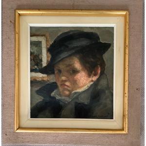 Paul Louis Guilbert 'child With A Hat' 1931