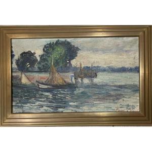 Paul Petit Painter Lorraine Seaside