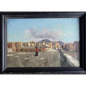  19th Century School - 19th Century. Pompeii 