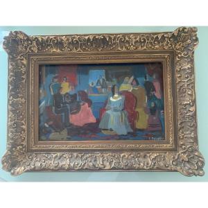 Pauline Peugniez Family Scene 