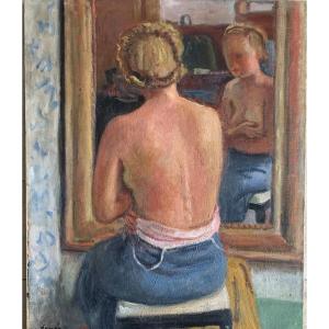 Nude From Behind By Pierre Deval 