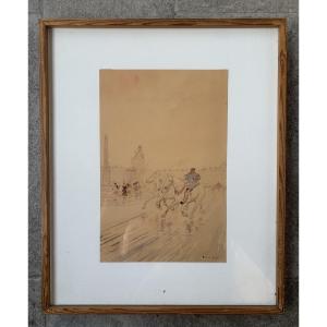 Paris Place De La Concorde By Francis Garat