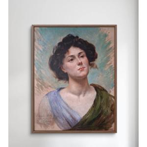 Academic Portrait Of A Woman By