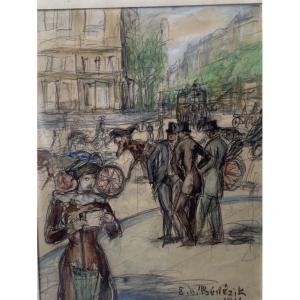 Paris's Grands Boulevards By Emmanuel-charles Benezit 