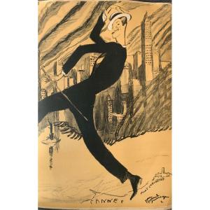 Jean Gabriel Domergue (1889-1962) Maurice Chevalier 1934