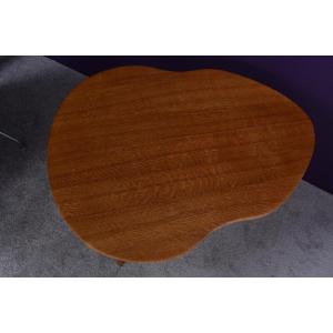 Tripod Coffee Table, In Solid Oak, Steiner Edition