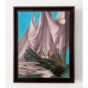 Joséphine Beaudouin (1909-2005), Poetry Of The Bird, 1948, Oil On Canvas