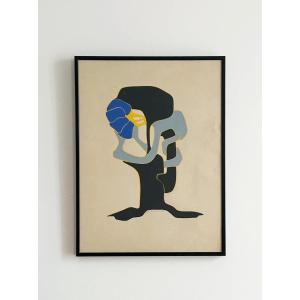Andrée Honoré (1945-1992), Untitled, 1980, Gouache On Paper