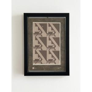 éric Bagge (1890-1978), Brown - Design Project No. 183 Bis, Circa 1928