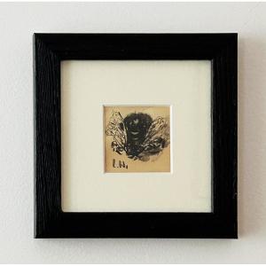 Louise Hervieu (1878-1954), Mouche, Circa 1925, Charcoal And White Chalk On Paper