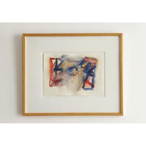 Jacques Peizerat (born In 1938), Watercolor On Paper