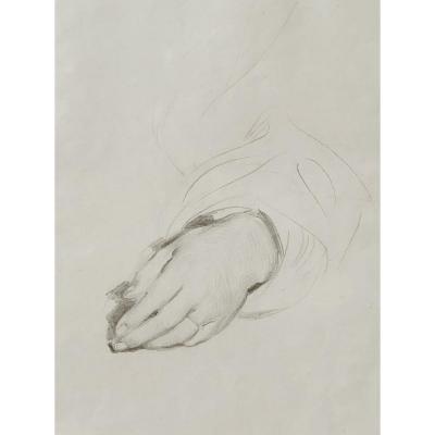 Alfred Dehodencq (1822 - 1882) - Preparatory Sketch For épouse Juive Au Maroc, 1867