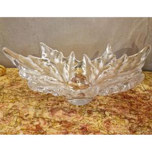 Large Lalique Champs Elysées Cup In Perfect Condition, Signed 