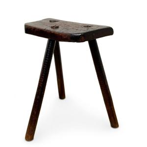 Small Antique English Stool