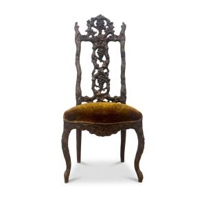 Chair With Vine Motifs