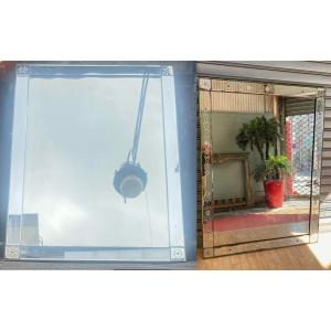 1900/20′ Pair Venice Mirrors With Flowers And Sober 161 X 120 Cm