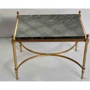 1950/70 Gilt Bronze Coffee Table Maison Jansen Or Maison Charles Or Maison Bagués 46 Cm X 34 Cm