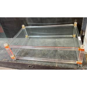 1970′ Altuglas Romeo Coffee Table 0m80 X 1m30 Xh 0m40
