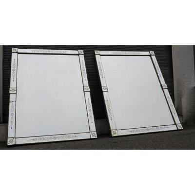 1900 ′ Pair Of Mirrors Venice 160 X 120 Cm