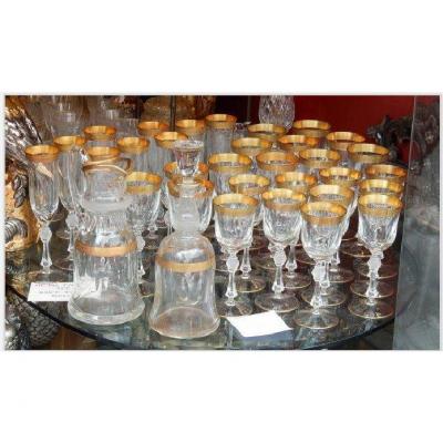 1950 ′ Moser Crystal Service 54 Pieces