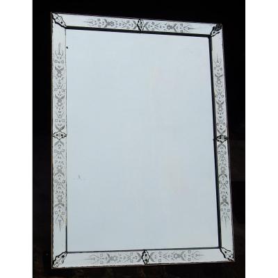 1900 ′ Venice Flower Mirror 162 X 120 Cm