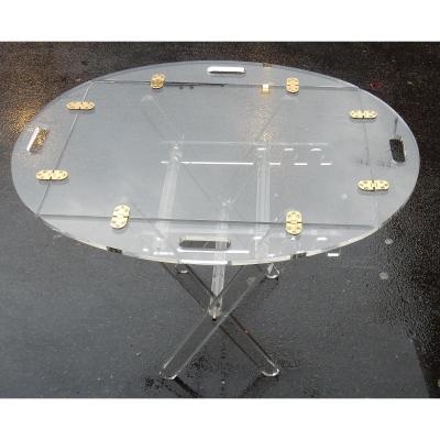 1970 ′ Table De Marine Altuglas With Adjustable Height
