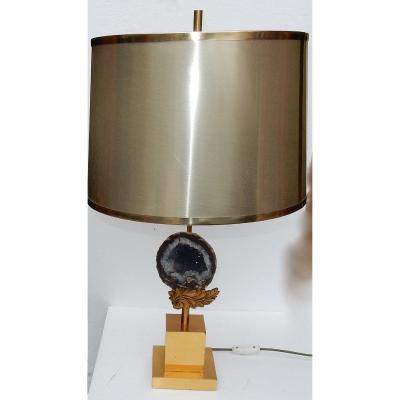 1970 ′ Maison Charles Style Geode Lamp