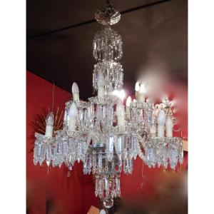 1950 ′ Chandelier 15 Branches 10 + 5 Baccarat