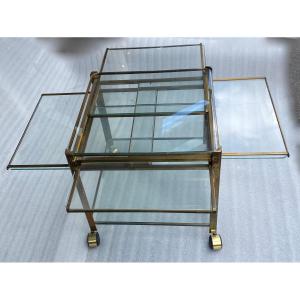 1970′ Extensible Rolling Trolley Jacques Quinet, Maison Malabert.from Parisien Palace 