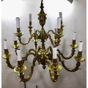Bronze Chandelier 12 Lights
