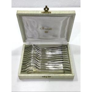 Christofle – 12 Dax Oyster Forks