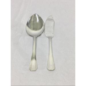 Christofle - Boréal Ice Cream Service Cutlery