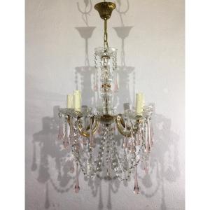 Marie Thérèse Crystal Chandelier 5 Lights