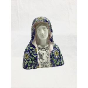 Angelo Minghetti – Bust Of Virgin