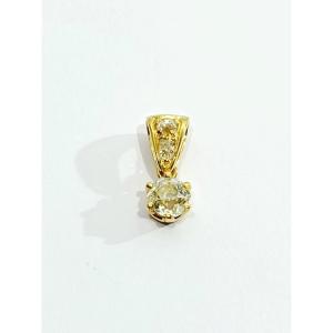 Gold And Diamond Pendant
